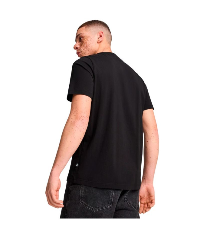 Camiseta Homem Puma Graphics Sneaker Preto