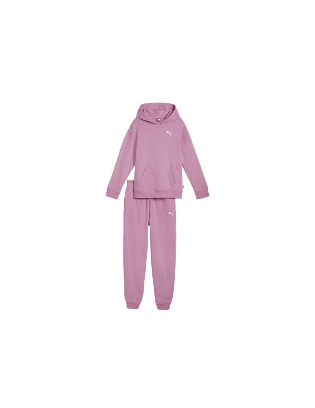 Survetement Fille Puma Loungewear Suit Fleece Purple