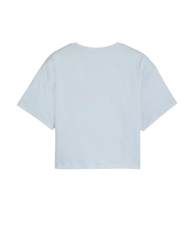 T-shirt Puma Girls Logo Cropped Fille