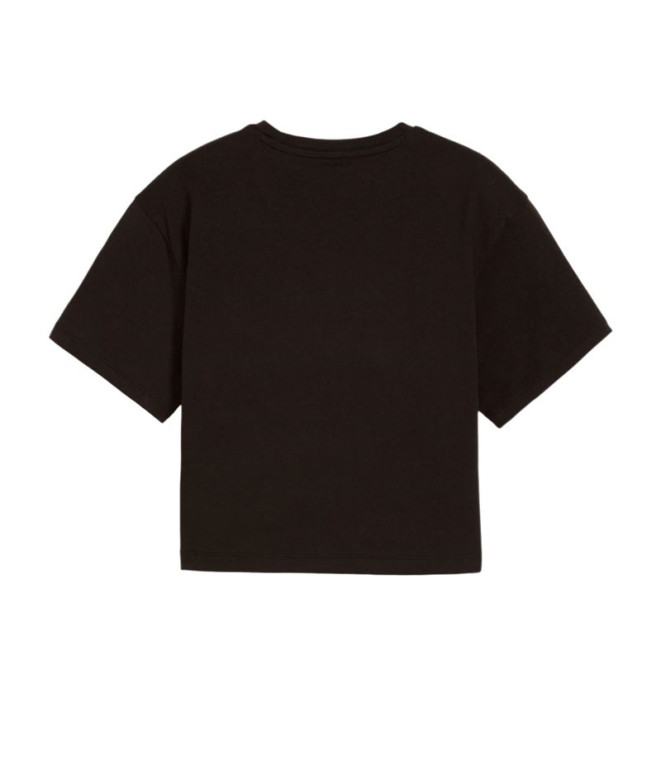 T-shirt Puma Girls Logo Cropped Fille
