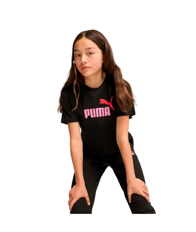 T-shirt Puma Girls Logo Cropped Fille