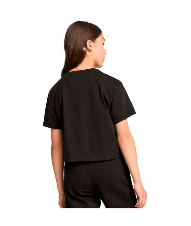 T-shirt Puma Girls Logo Cropped Fille