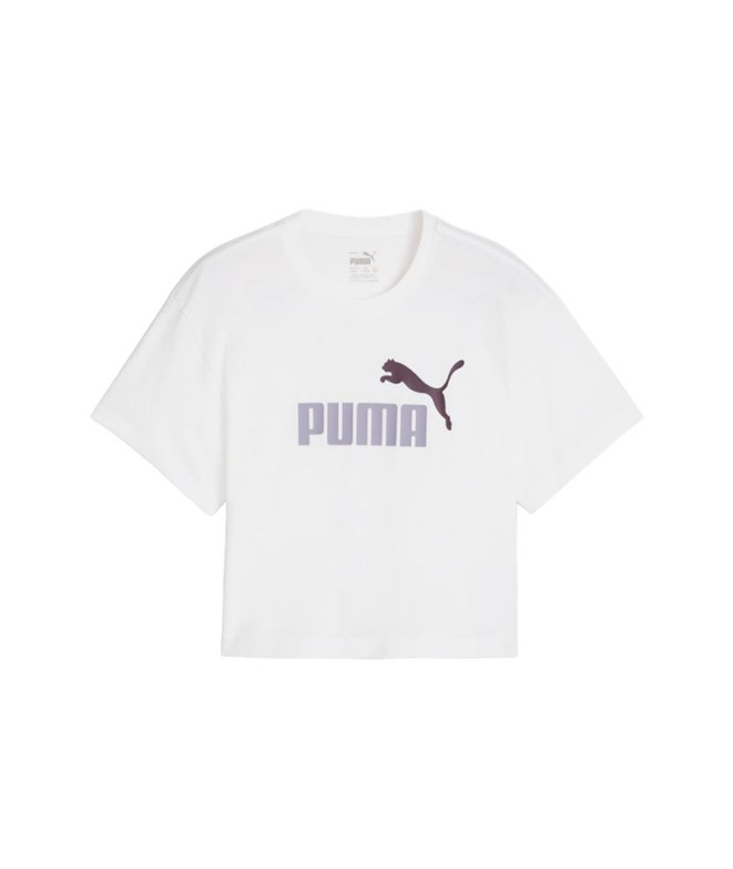 Camiseta Logótipo Puma Girls Cropped Menina