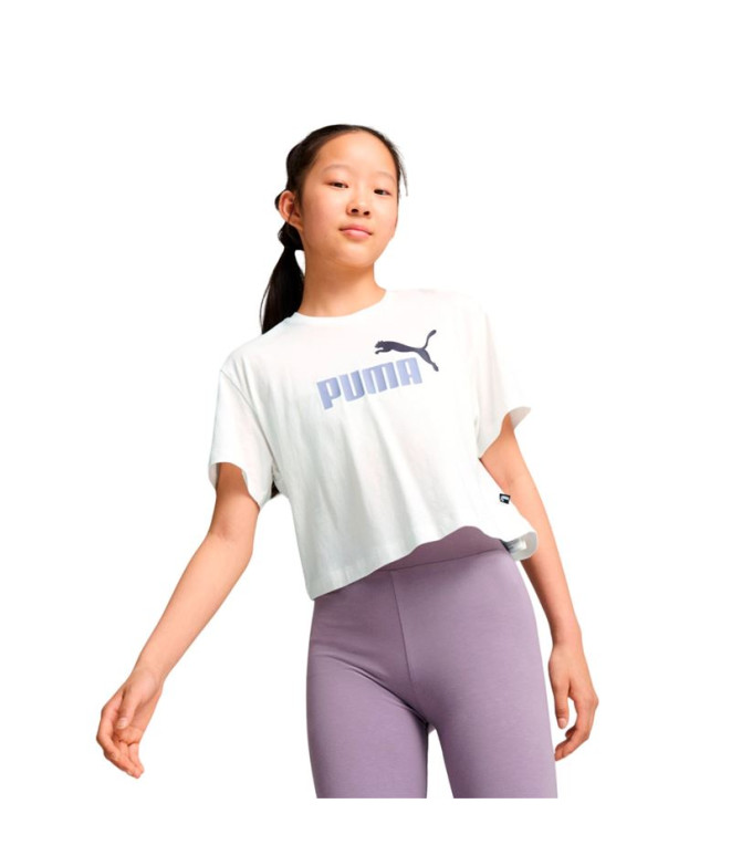 Camiseta Logótipo Puma Girls Cropped Menina