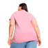 Camiseta Puma Essentials+ Logótipo metálico Mulher