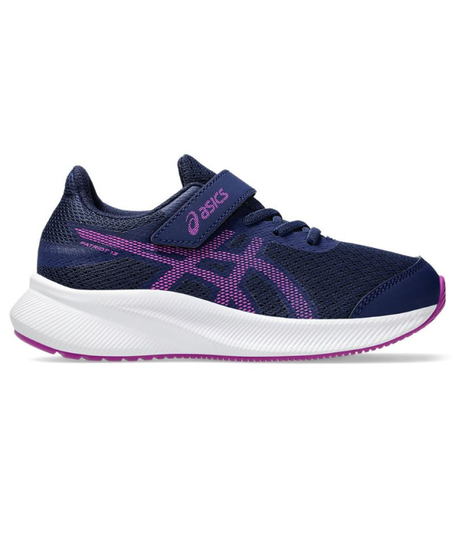Zapatillas de Running ASICS Patriot 13 Ps Infantil Azul