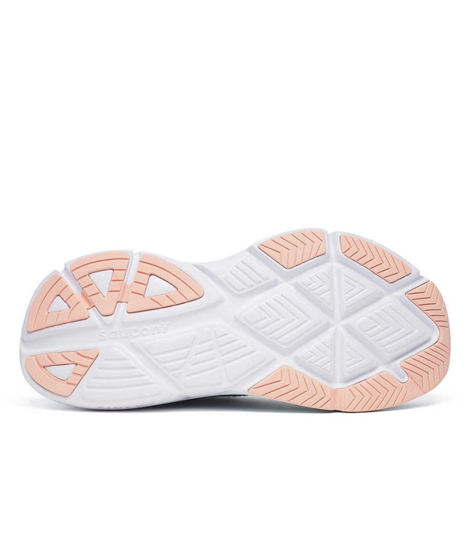 Chaussures Running Saucony du Guide 17 Bleu Femme