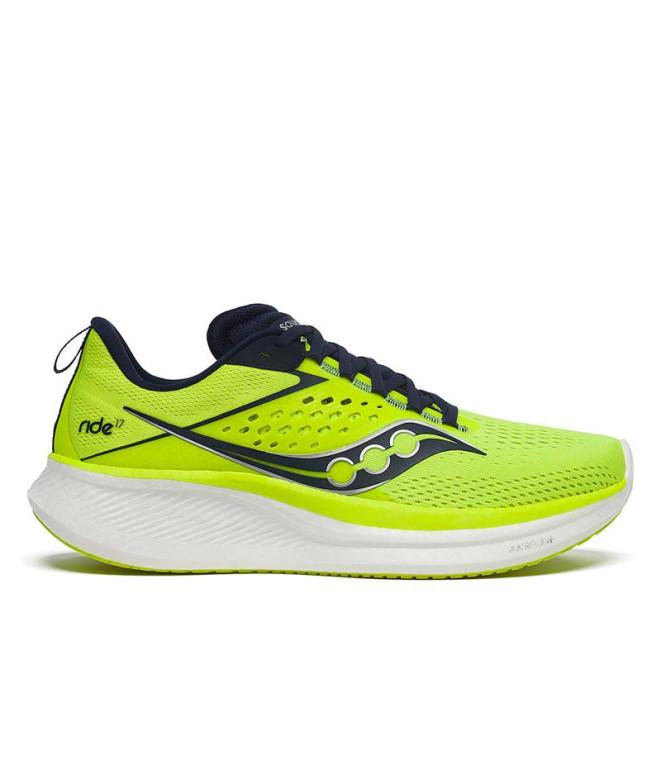 Chaussures Running Saucony de Ride 17 Yellow Homme