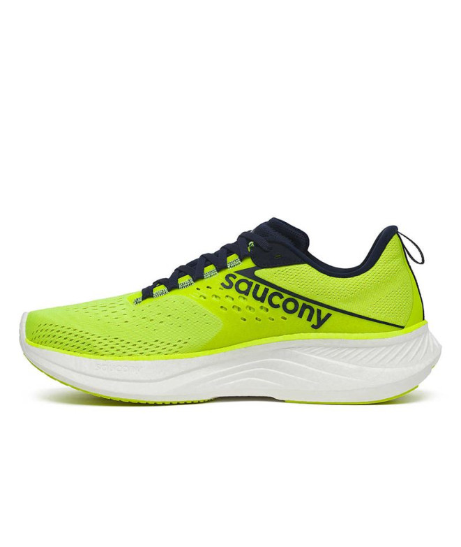 Zapatillas de Running Saucony Ride 17 Amarillo Hombre