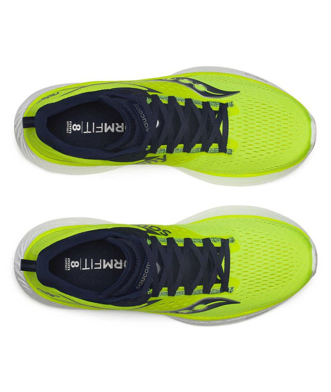 Sapatilhas Running Saucony de Ride 17 Yellow Homem