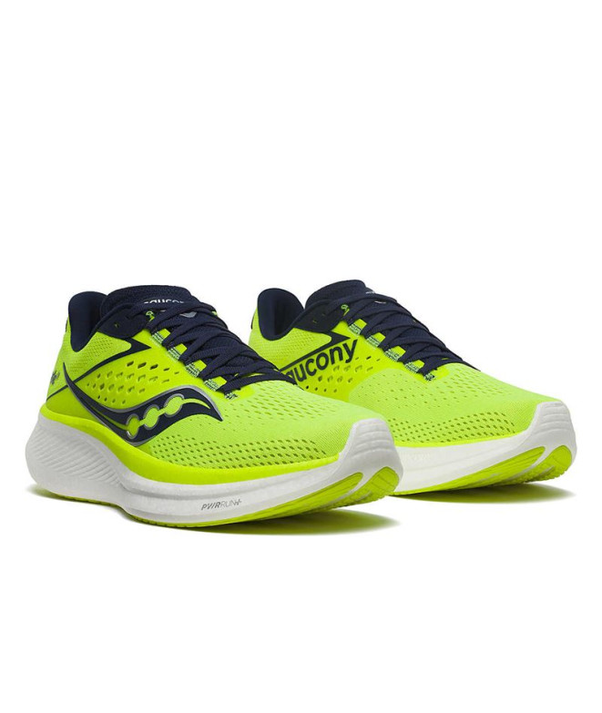 Sapatilhas Running Saucony de Ride 17 Yellow Homem