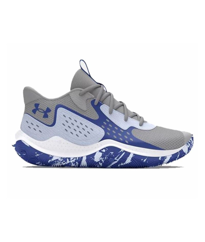 Sapatilhas Basquetebol Under Armour Infantil de Gs Jet '23 Cinzento