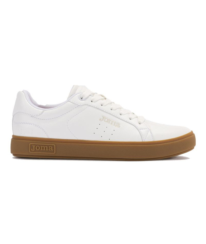 Zapatillas Joma Classic 2425 Blanco Marrón Mujer