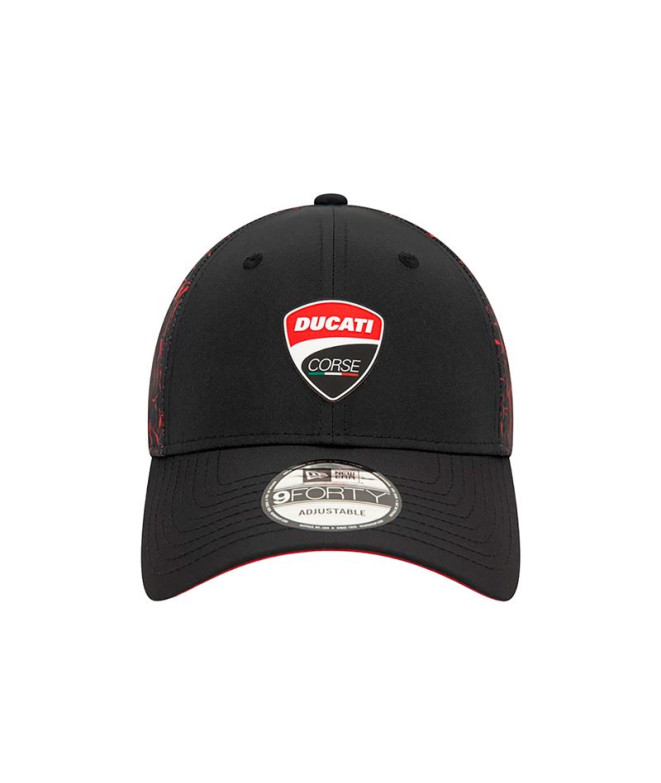 Casquette New Era CRINKLE AOP 9FORTY Ducati Homme