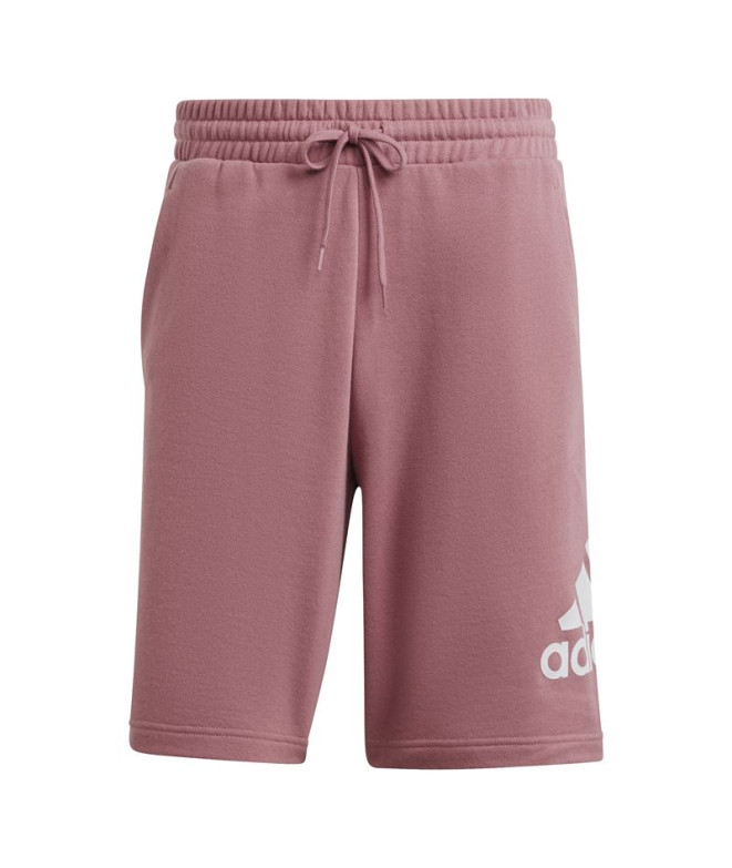 Calça adidas French Terry Homem Essentials Big Logo Rosa