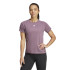 Camiseta adidas Mulher Aeroready Train Essentials Gola redonda com marca mínima Lilás