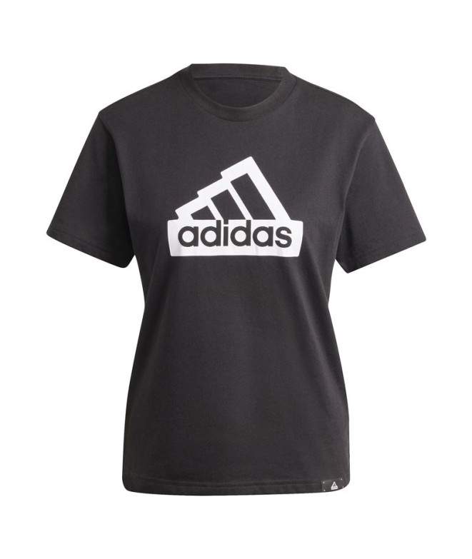 Camiseta adidas Mulher Modern Essentials Graphic Preto