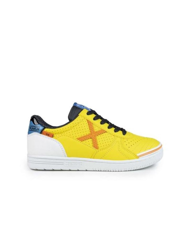 Chaussures de Football Sala Munich Enfant G-3 Kid Profit Sport 419 Jaune