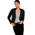Casaco Only Onlava Faux Leather Biker Preto Mulher