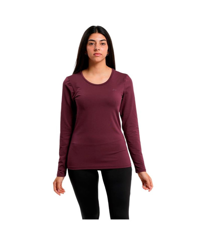Camiseta Only OnpclarisaTrain Eggplant Mujer