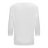 Camiseta Only glamour 3/4 Cloud Dancer Mulher