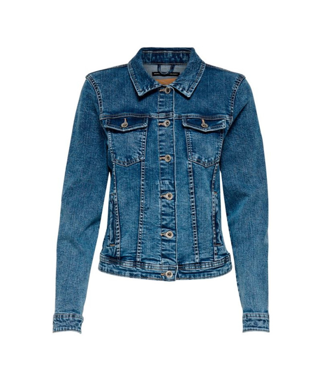 Veste Only tia Mb Bex02 Medium Blue Denim Femme