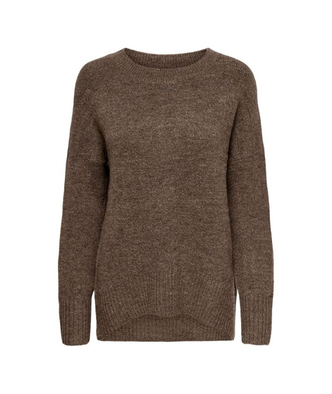 Sudadera Only nanjing Major Brown Mujer