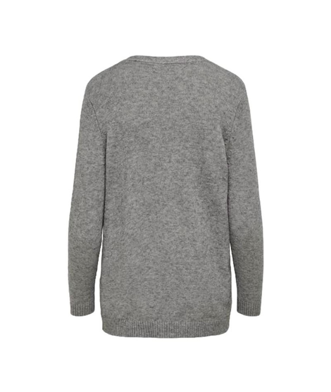 Sweat Only lesly Open Cardigan Blancocap Gray...