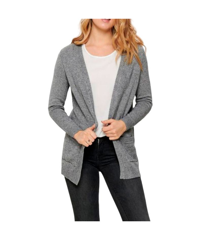 Sweat Only lesly Open Cardigan Blancocap Gray...