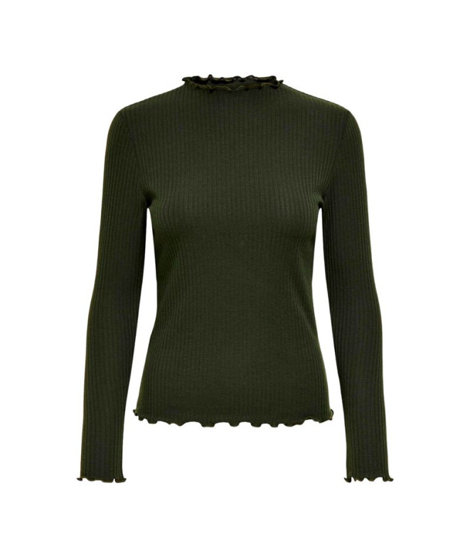 Camiseta Only emma High Rosin Mujer