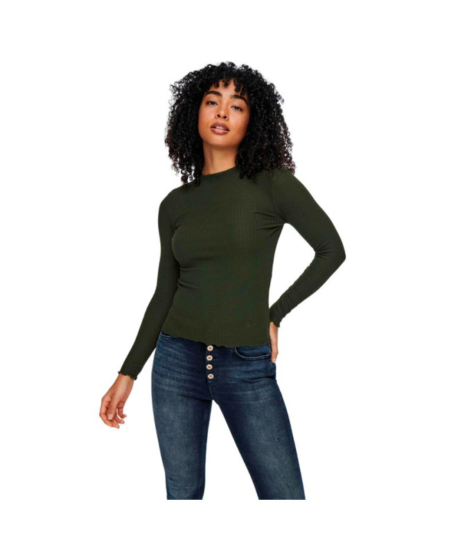 Camiseta Only emma High Rosin Mujer