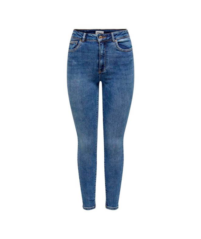 Pantalón Only mila HwAnk Bj13994 Medium Azul Denim Mujer