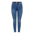 Calça Only mila HwAnk Bj13994 Médio Azul Denim Mulher