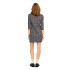 Vestido Only Onlbrilliant 3/4 Check Preto Mulher