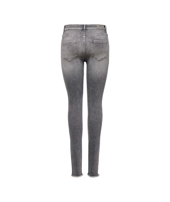 Pantalón Only blush MidAnkRea0918 Gris Denim Mujer