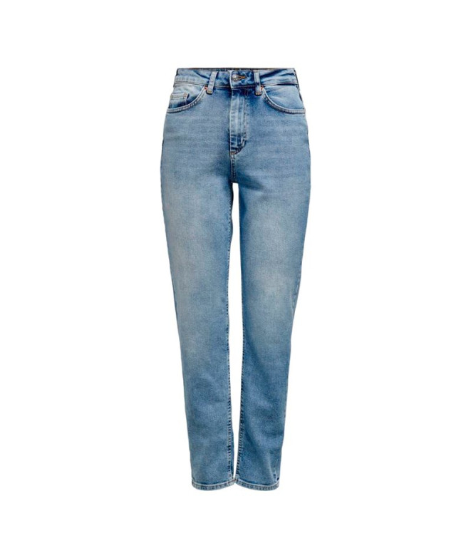 Calça Only veneda Jeans Rea7452 Denim azul claro Mulher