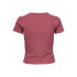 Camiseta Only emma S/S Rosa Brown Mujer