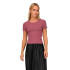 Camiseta Only emma S/S Rosa Brown Mujer