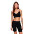 Haut Only vicky Rib Seamless V- Noir Femme