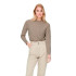Sudadera Only rica Life Beige Mujer