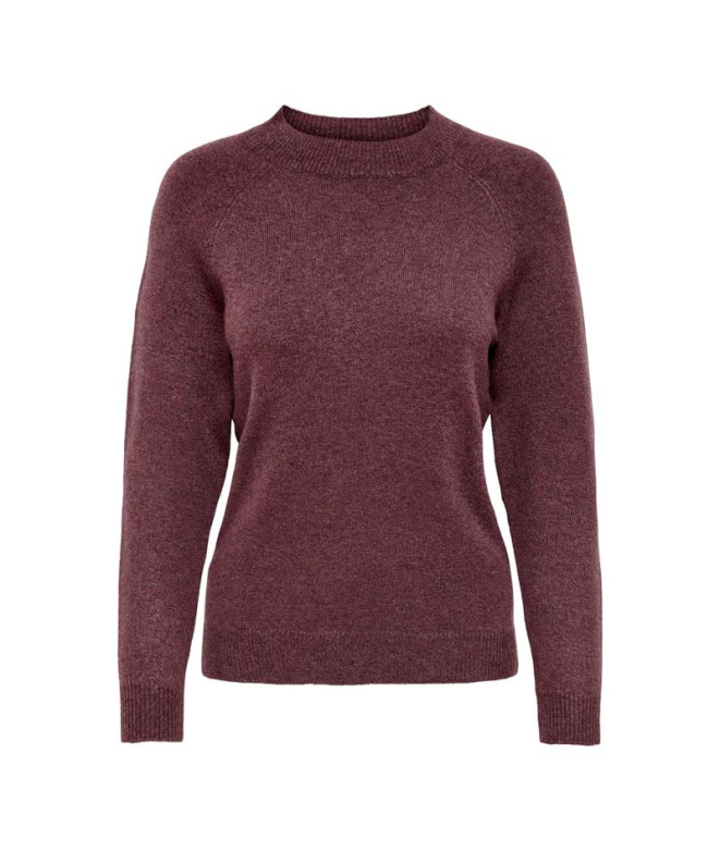 Sudadera Only rica Life Rosa Brown Mujer