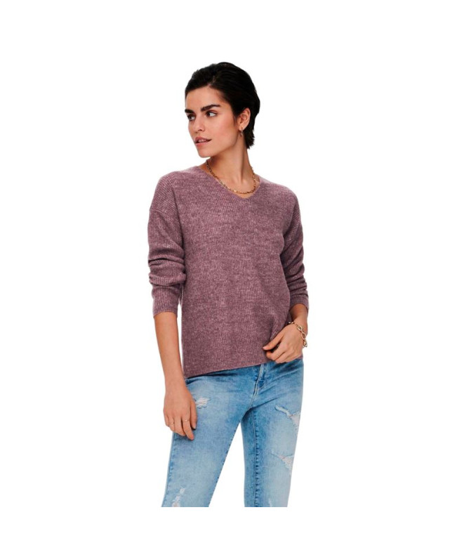 Sweat Only Onlcamilla Rose Brown Femme