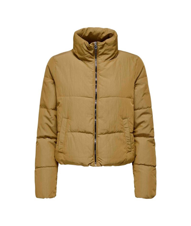 Chaqueta Only dolly Puffer Tigers Eye Mujer