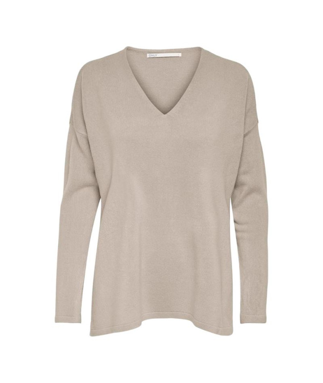 Sudadera Only Onlamalia Ls V- Silver Lining Mujer