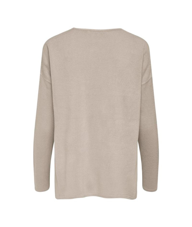 Sudadera Only Onlamalia Ls V- Silver Lining Mujer