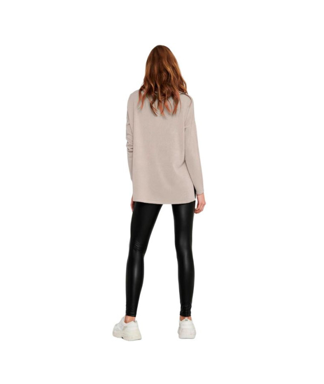 Sudadera Only Onlamalia Ls V- Silver Lining Mujer