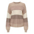 Sudadera Only atia Stripe Feather Gray Mujer