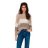 Sweat Only atia Stripe Feather Gray Femme