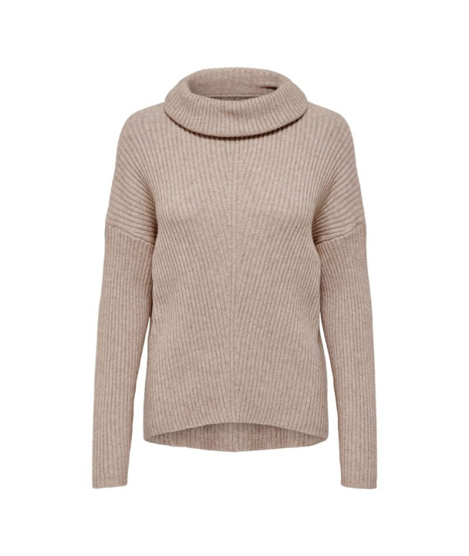 Sudadera Only katiaCowl Mocha Meringue Mujer