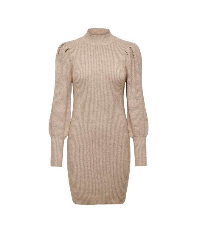 Vestido Only Onlkatia Mocha Meringue Mujer